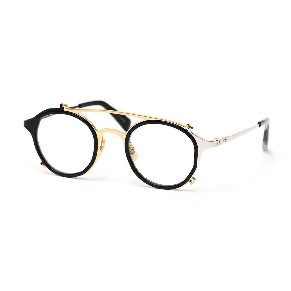 MM-0028 Black / Black-Gold-Silver
