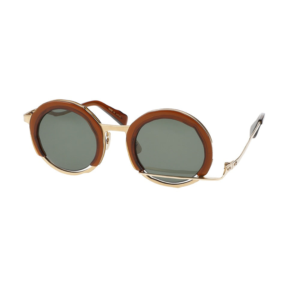 MM-0034 Clear brown / Gold