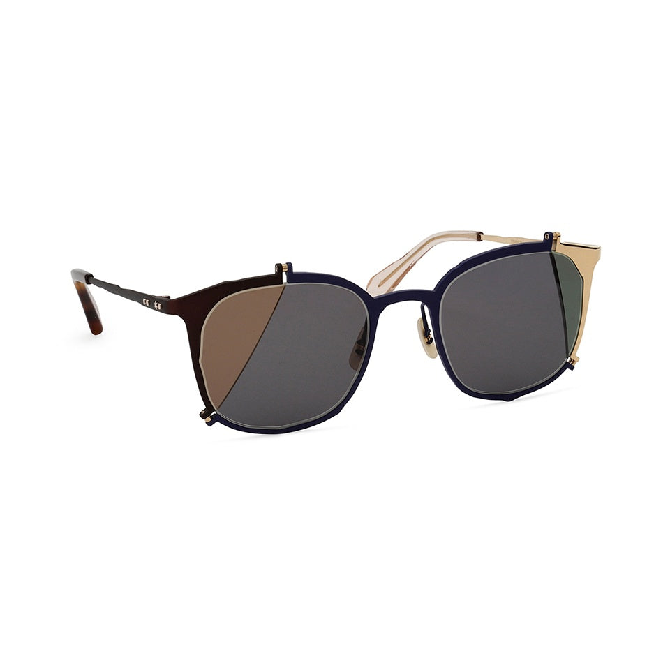 MM-0047 Brown-Navy-Gold