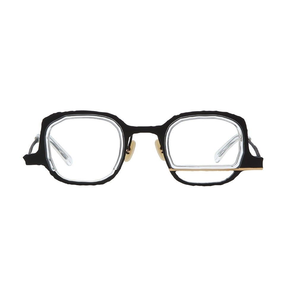MM-0073 Clear / Black