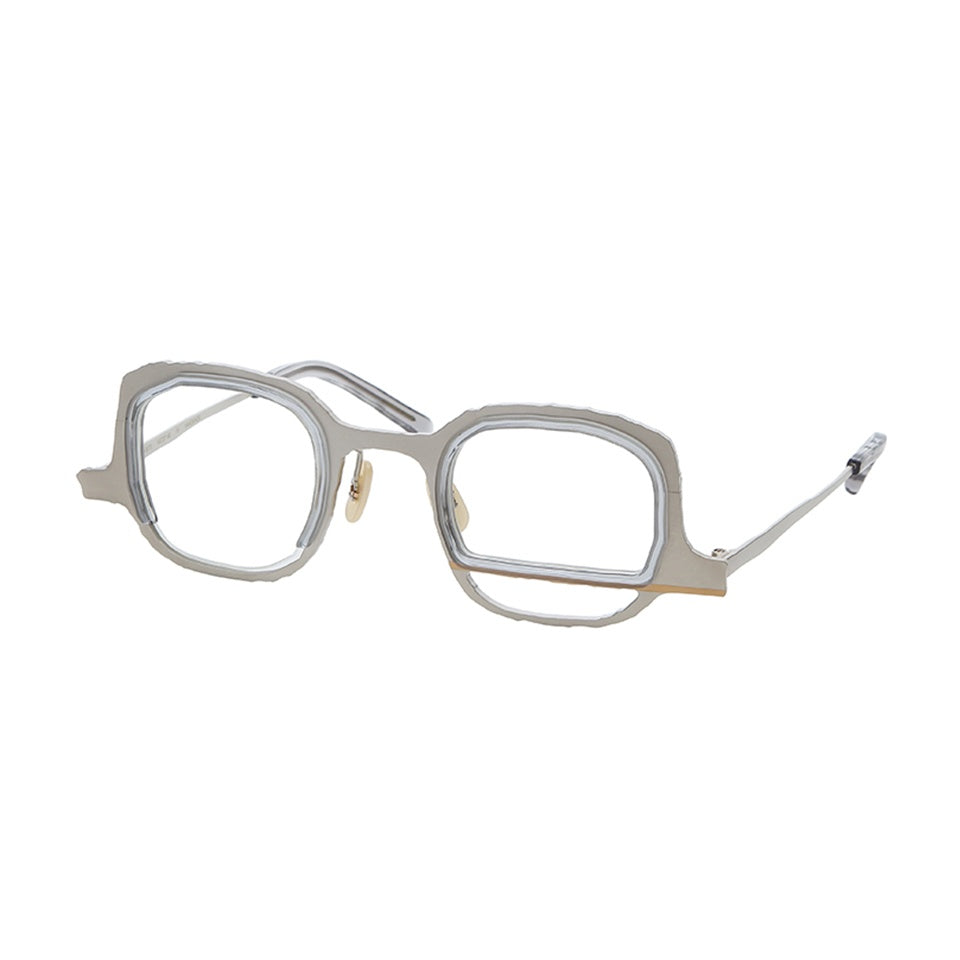 MM-0073 Clear gray / Silver