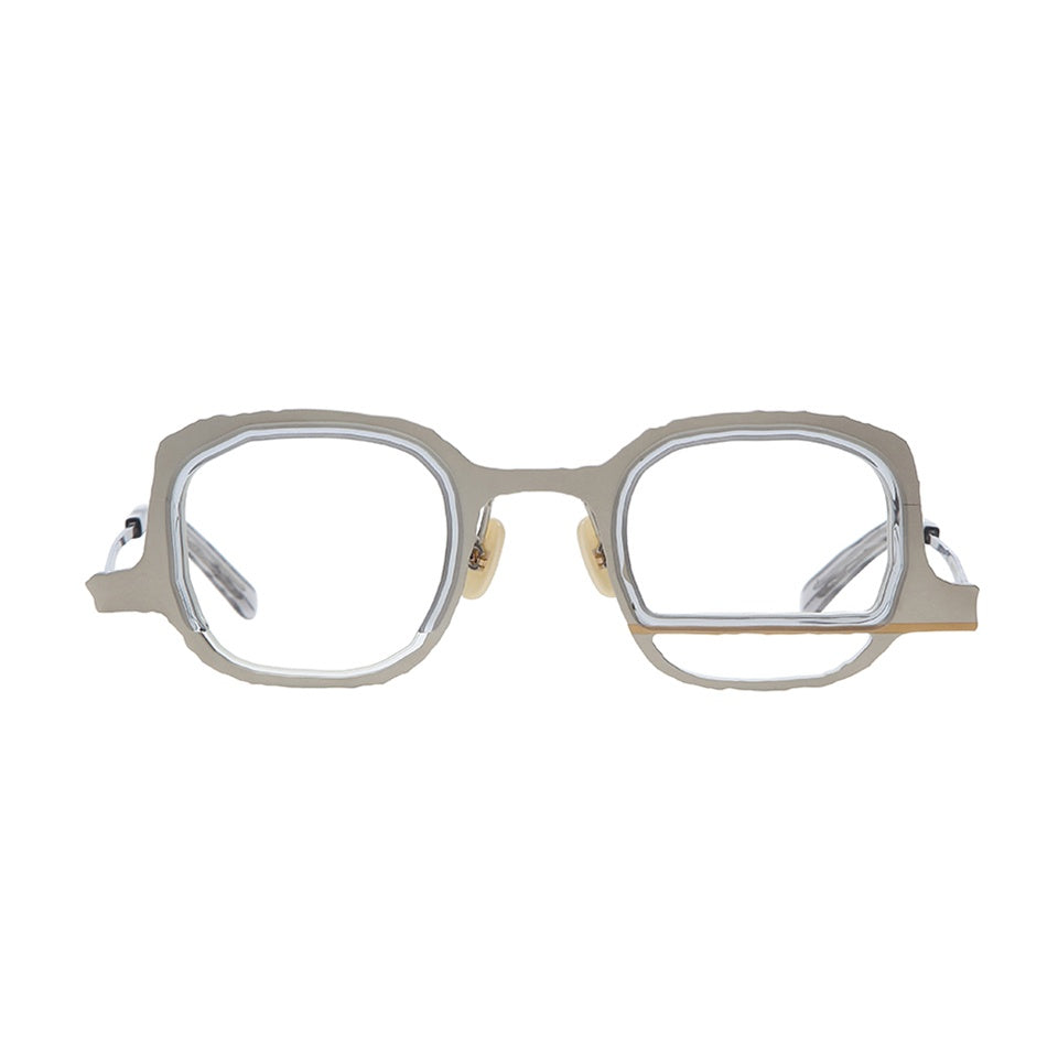 MM-0073 Clear gray / Silver