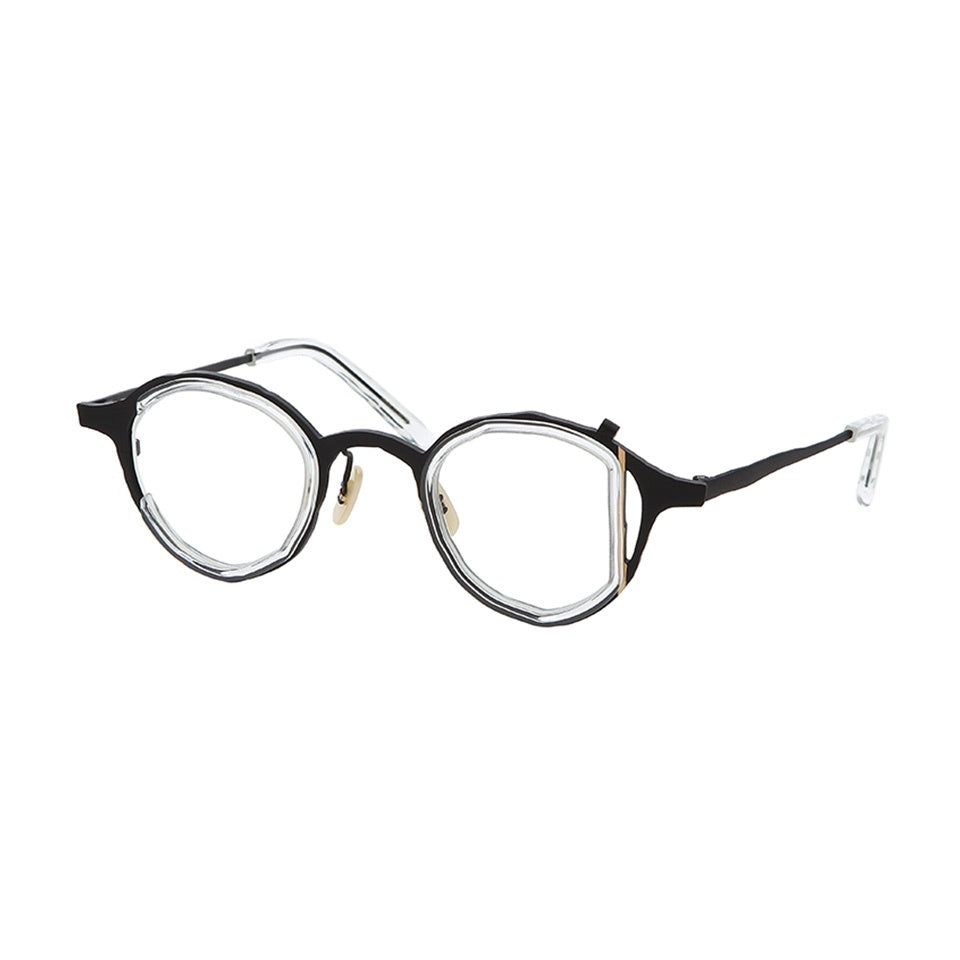 MM-0075 Clear / Black