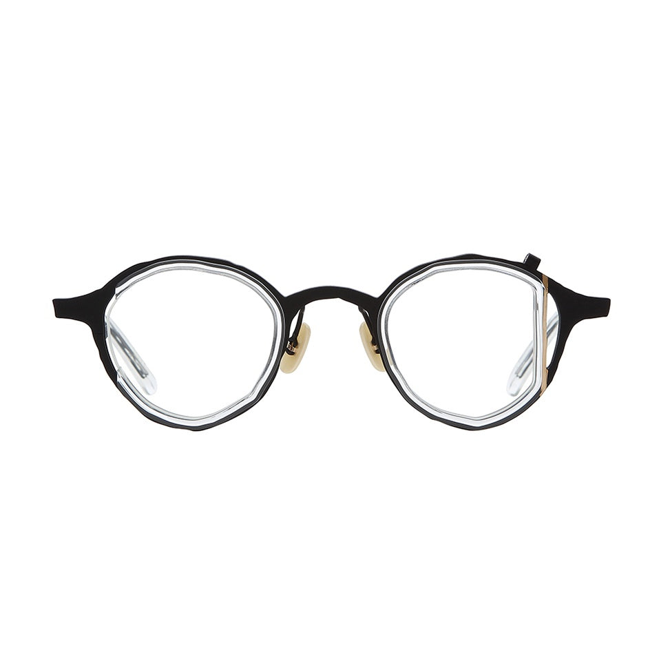 MM-0075 Clear / Black