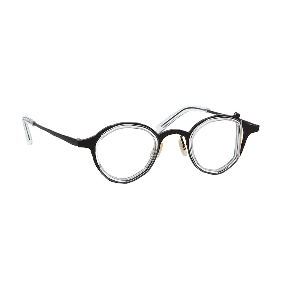 MM-0075 Clear / Black