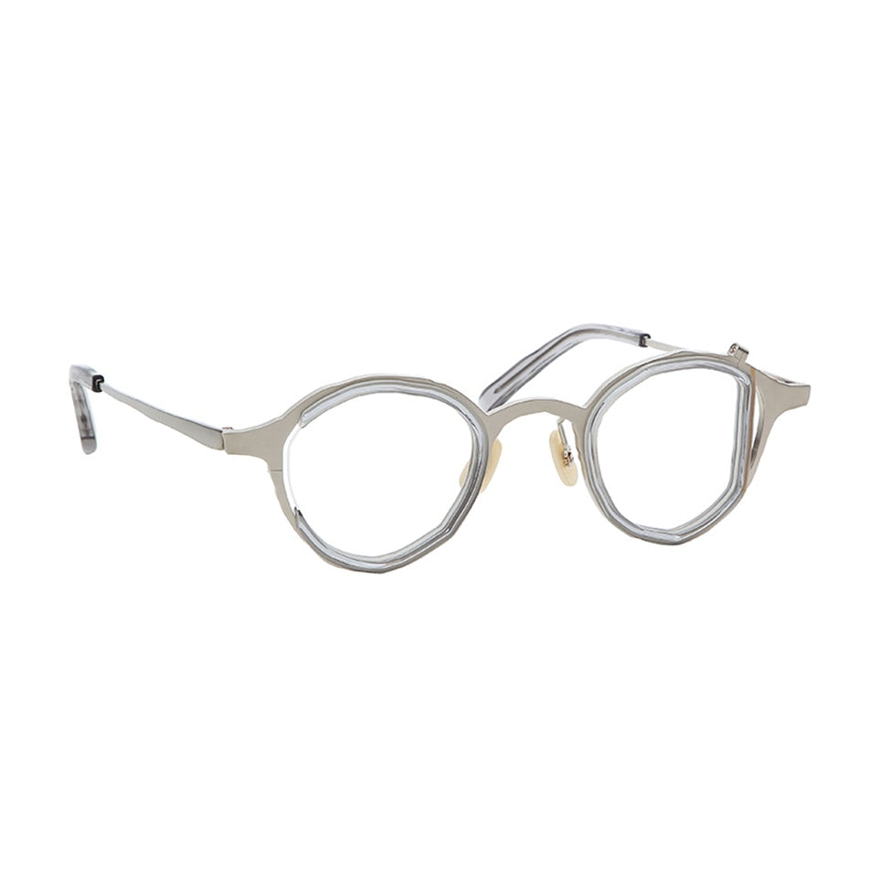 MM-0075 Clear gray / Silver