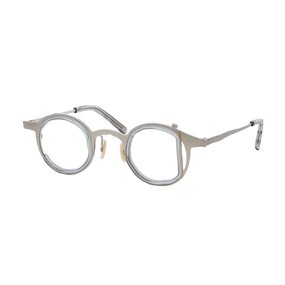 MM-0077 Clear gray / Silver