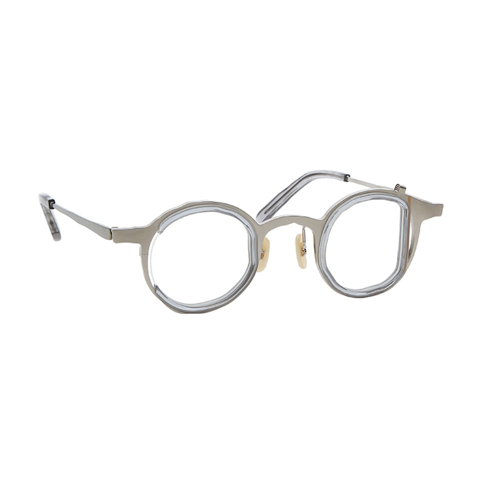 MM-0077 Clear gray / Silver