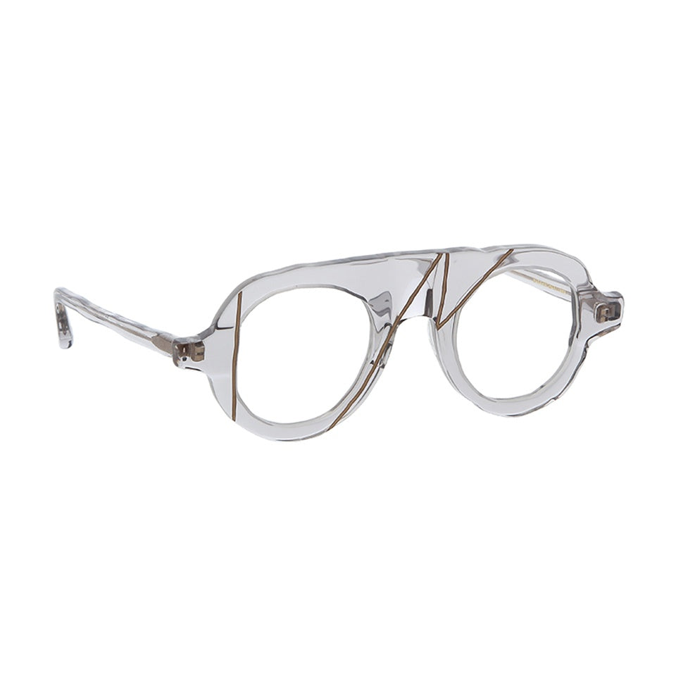 MM-0078 Clear gray-Gold