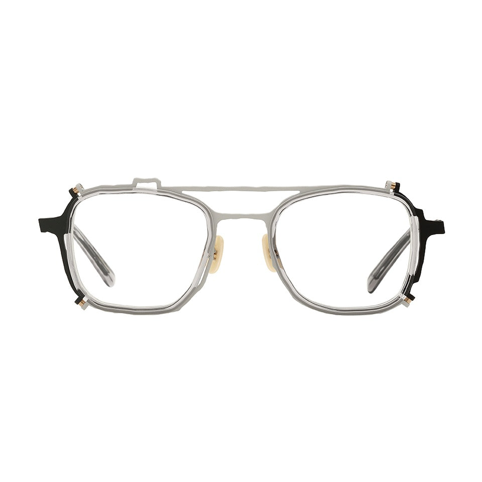 MM-0081 Clear gray / Dark gray-Gray-Black