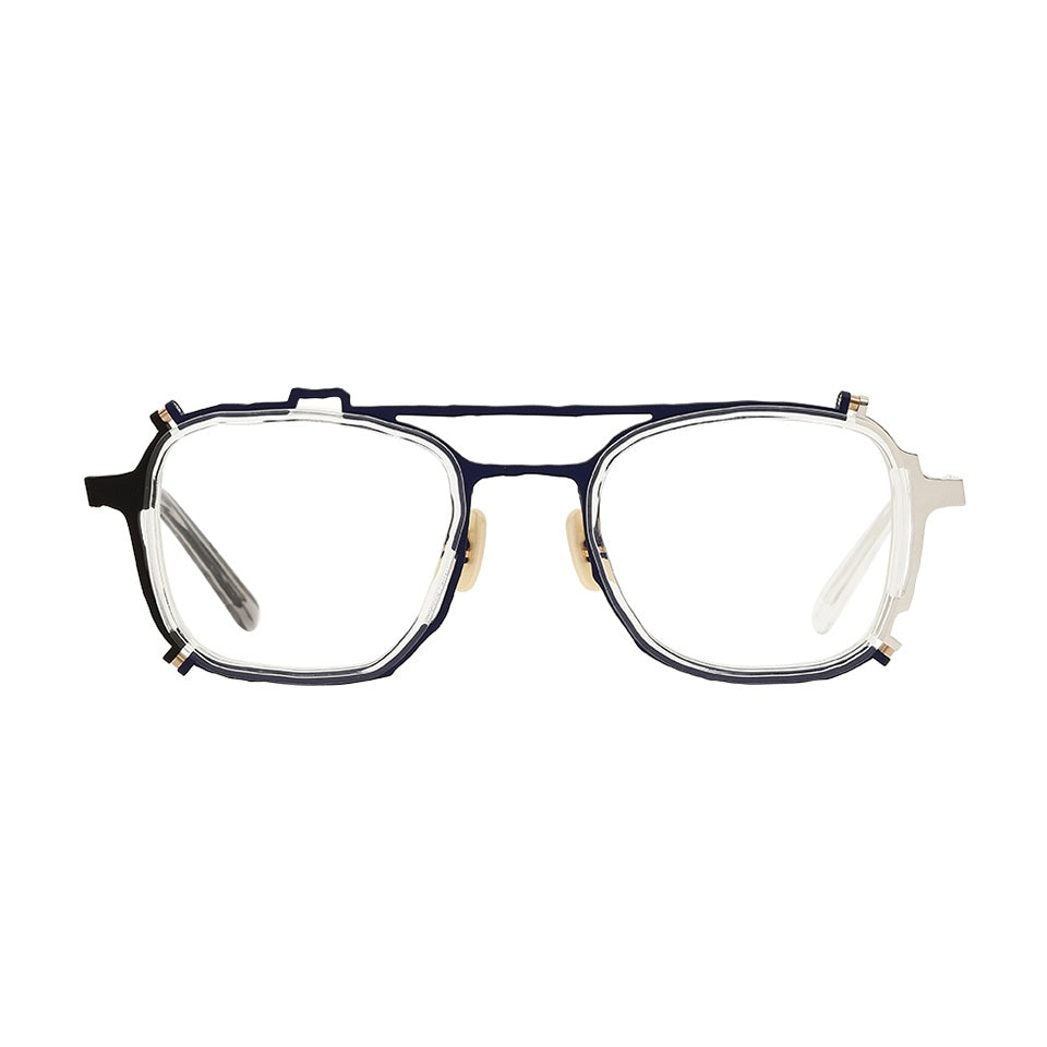 MM-0081 Clear / Black-Navy-Silver