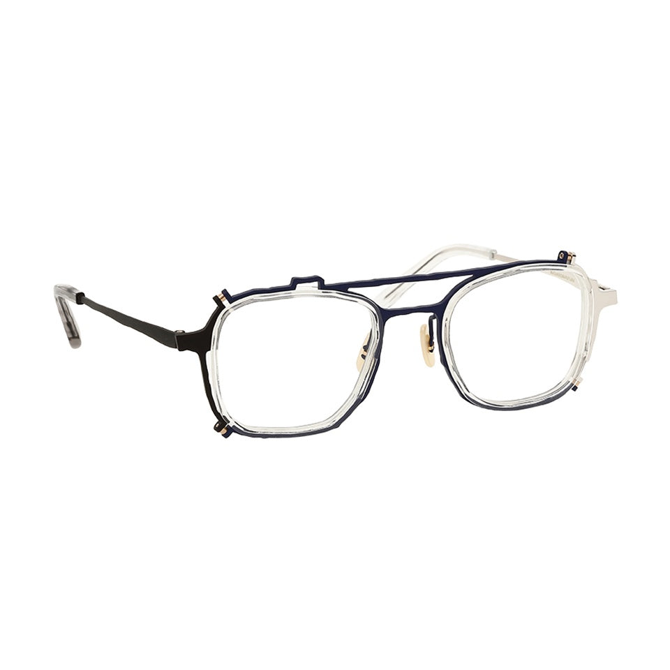 MM-0081 Clear / Black-Navy-Silver
