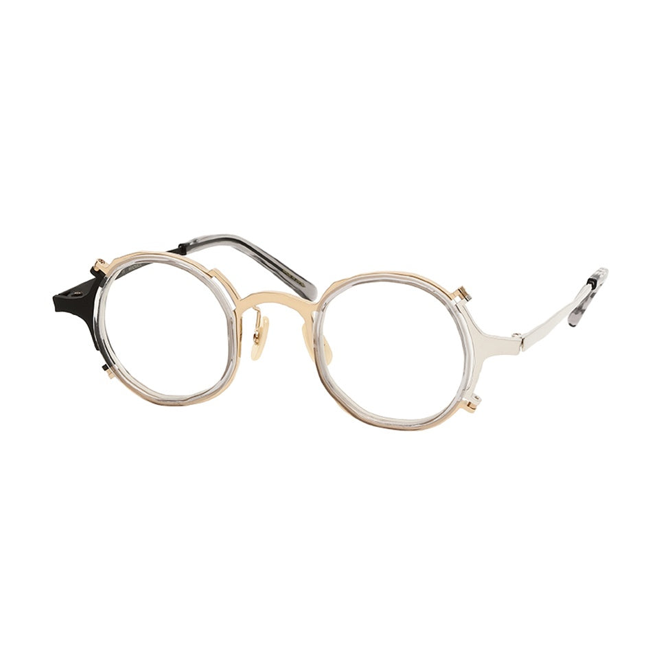MM-0083 Clear gray / Black-Gold-Silver
