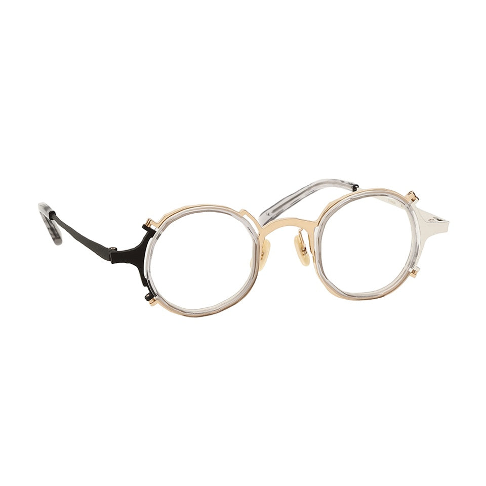 MM-0083 Clear gray / Black-Gold-Silver
