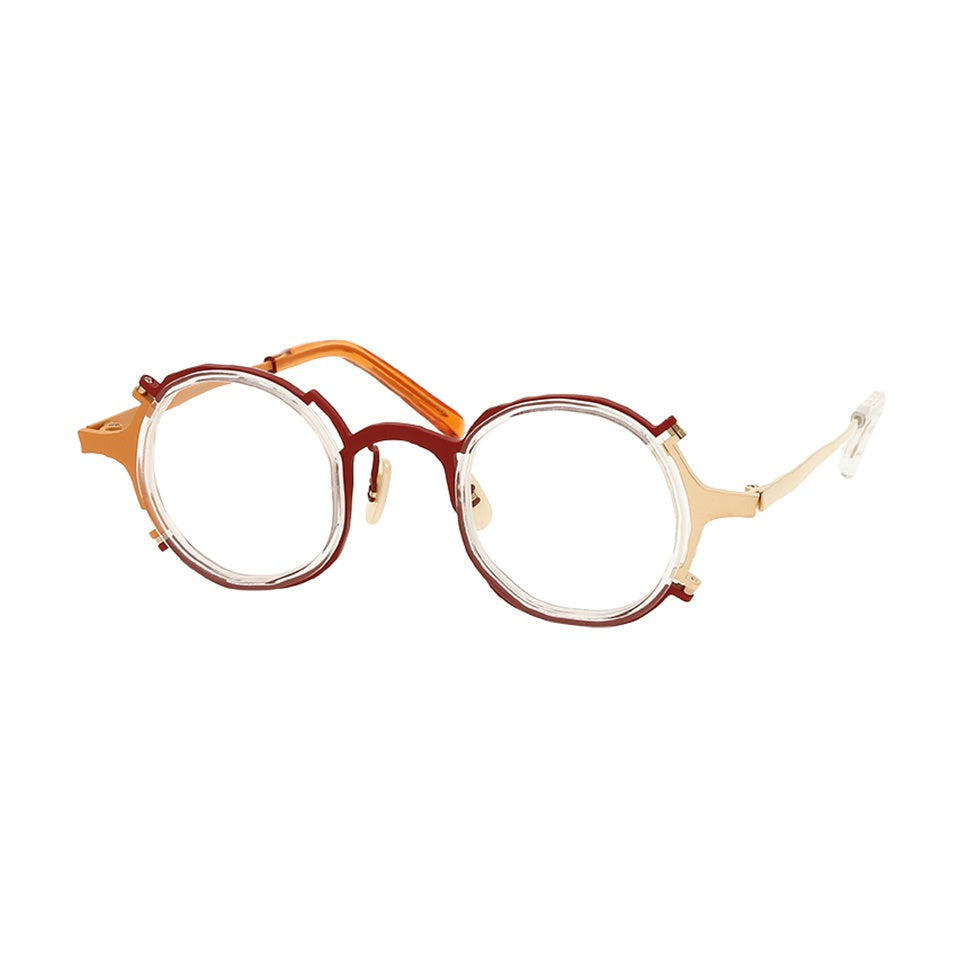 MM-0083 Clear / Orange-Red-Gold