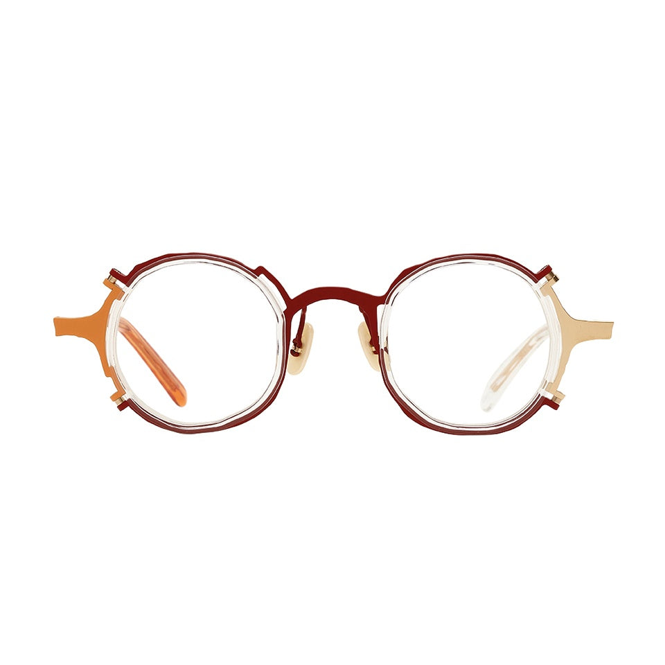 MM-0083 Clear / Orange-Red-Gold