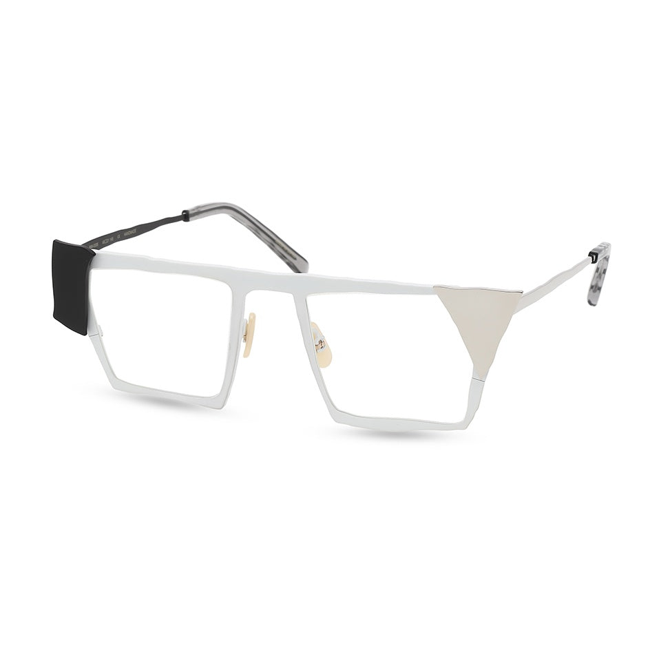 MM-0095 White-Black-Silver