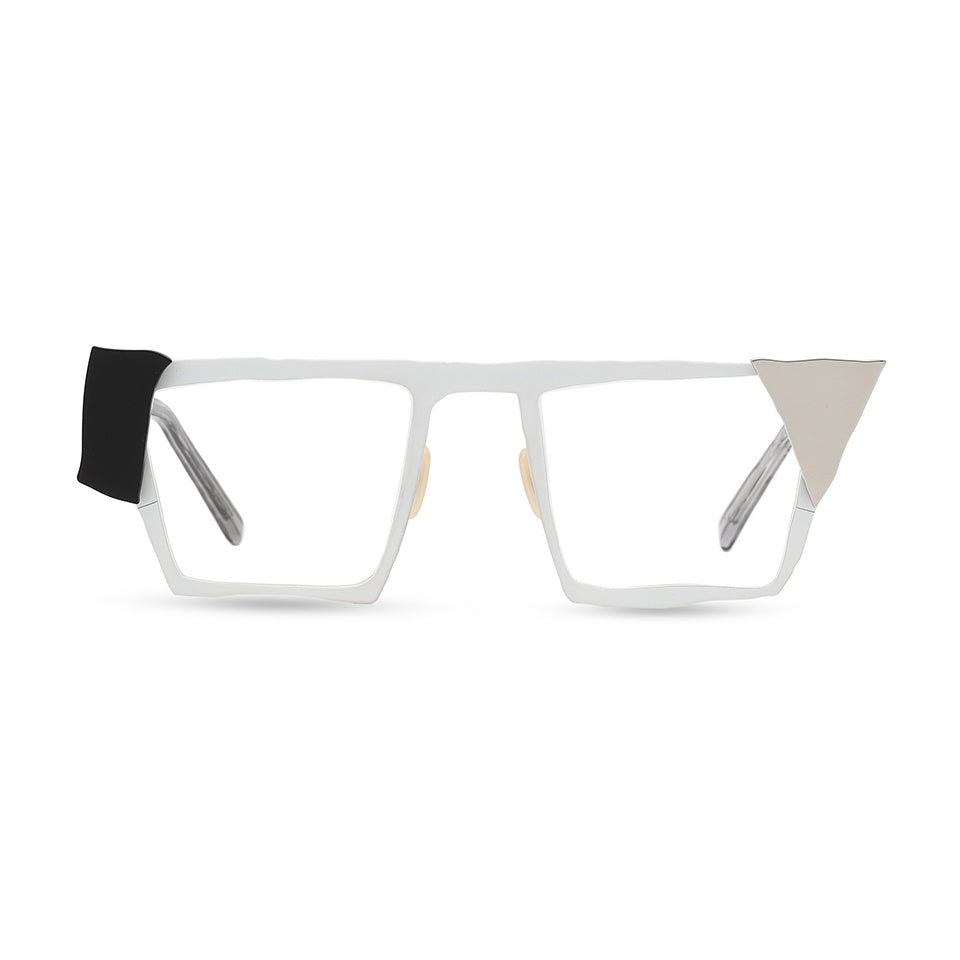 MM-0095 White-Black-Silver