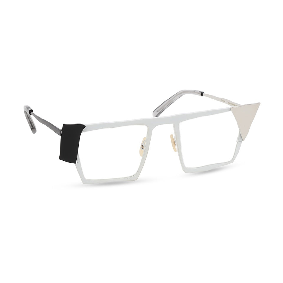 MM-0095 White-Black-Silver