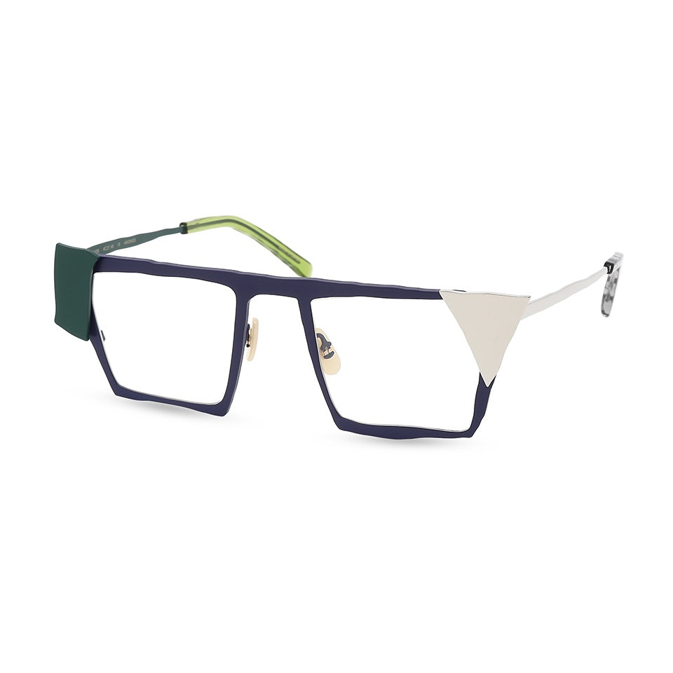 MM-0095 Navy-Green-Silver