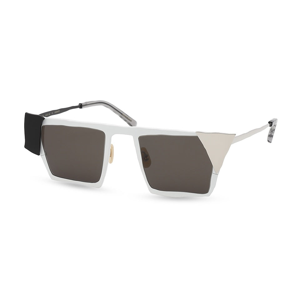 MM-0095 White-Black-Silver