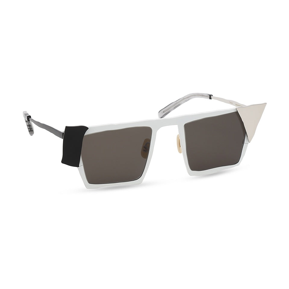 MM-0095 White-Black-Silver