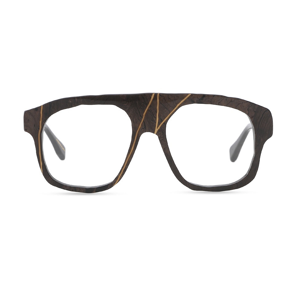 MM-0101 Marble brown-Gold