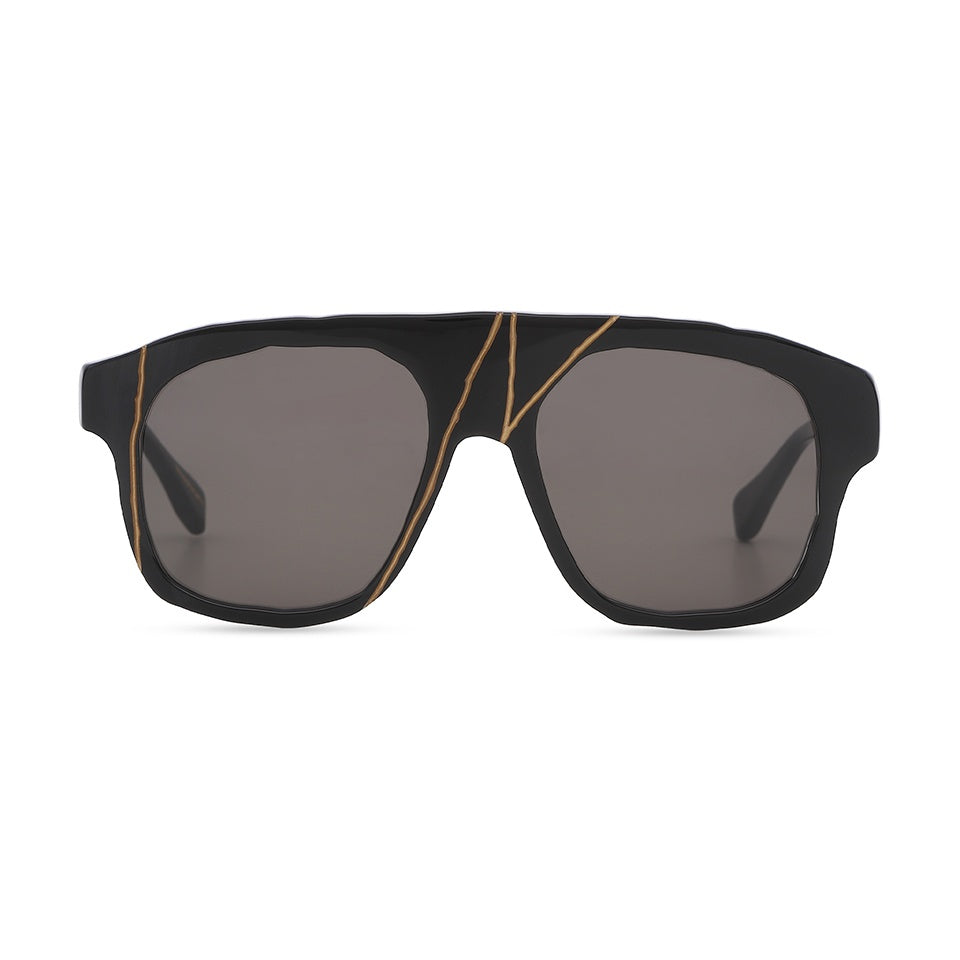 MM-0101 Black-Gold (Zeiss-Smoke Lens)
