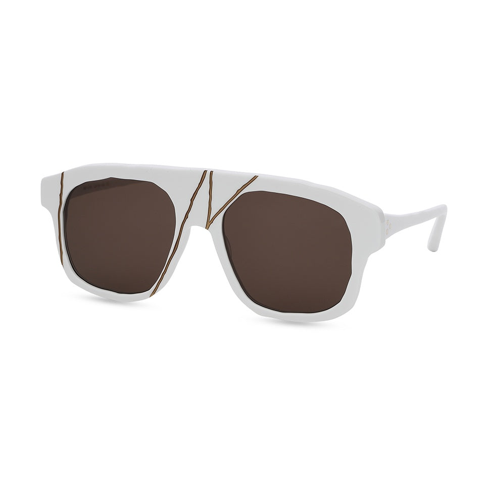 MM-0101 White-Gold (Zeiss-Brown Lens)