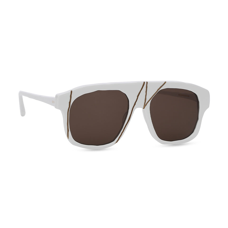 MM-0101 White-Gold (Zeiss-Brown Lens)