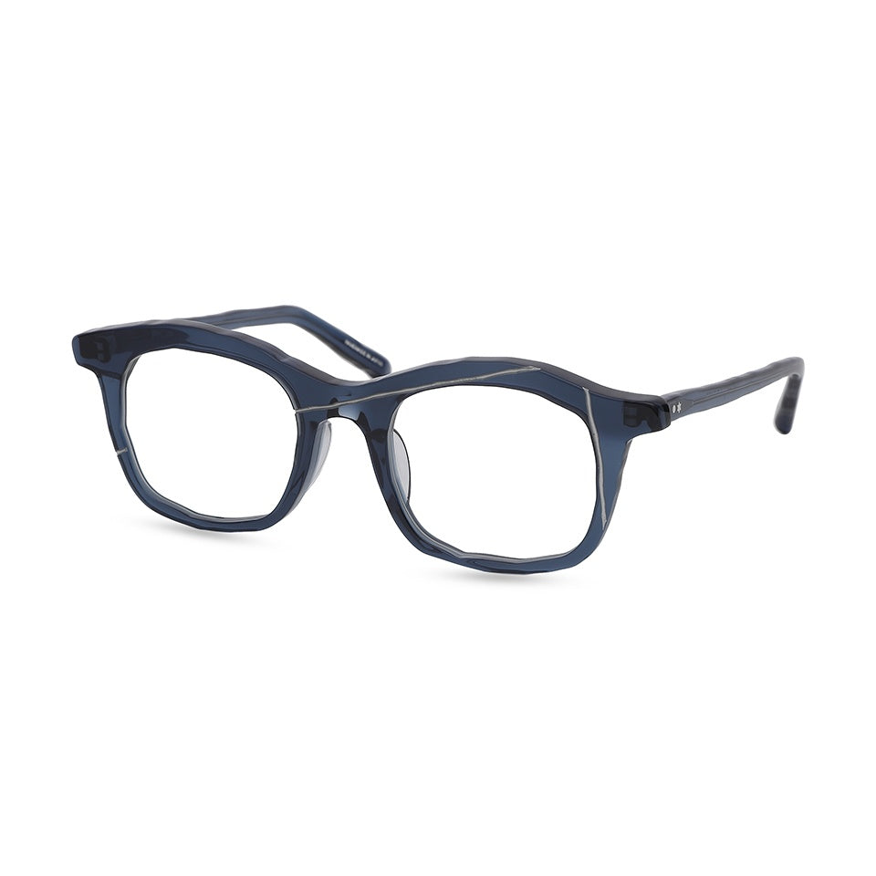 MM-0102 Clear navy-Silver