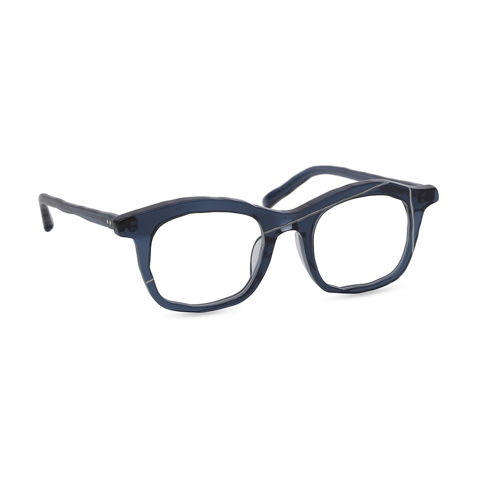 MM-0102 Clear navy-Silver