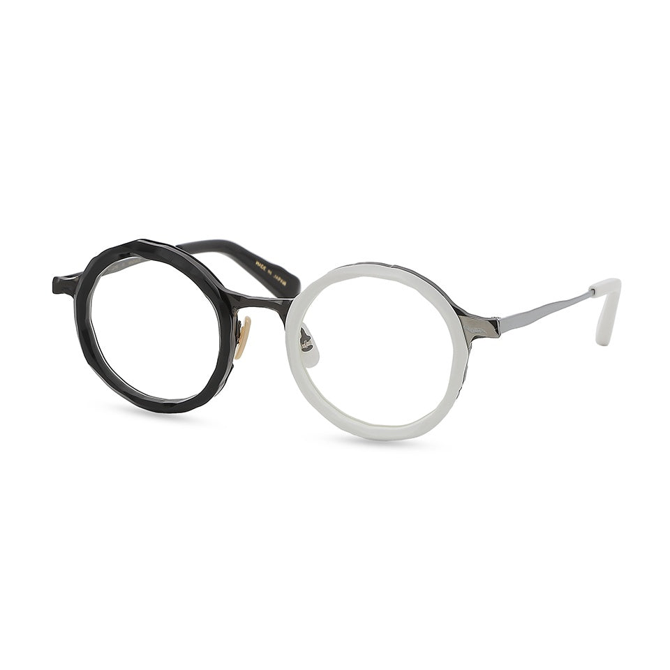 MM-0104 Black-White / Shearing black and silver