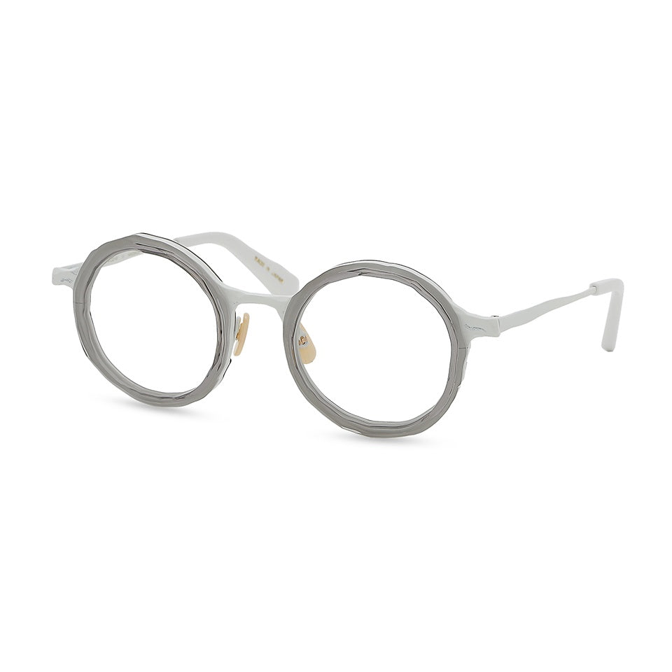 MM-0104 Clear gray / White