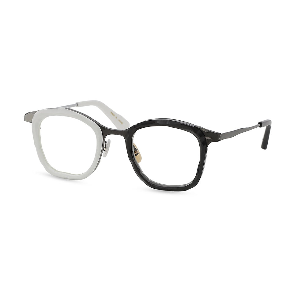 MM-0106 White-Black / Shearing silver and black