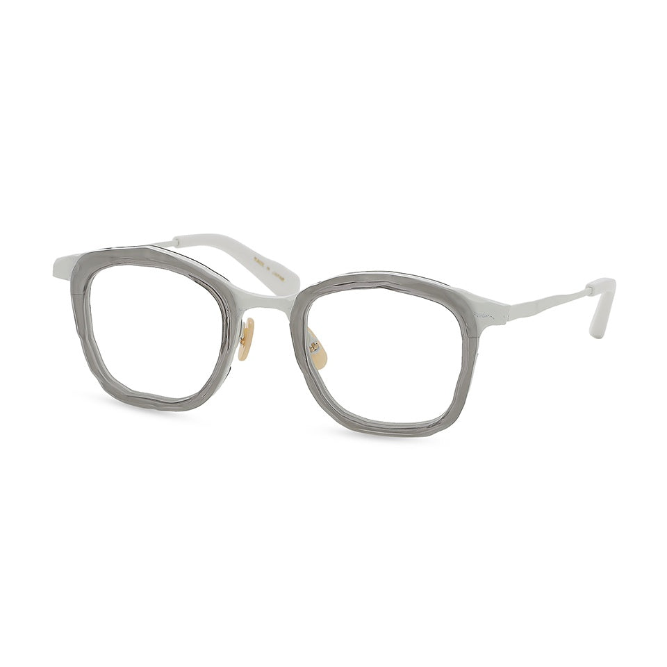 MM-0106 Clear gray / White